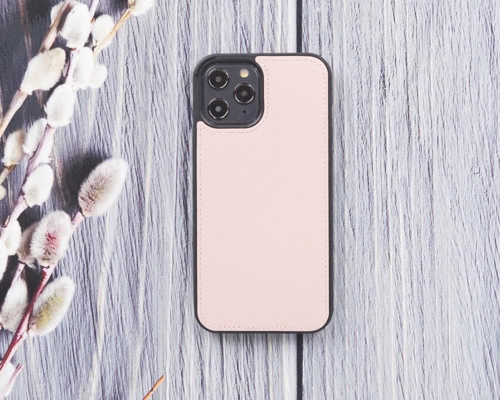 Magic iPhone 12 Serie Abnehmbare Echtleder-Wallet-Hülle - MW