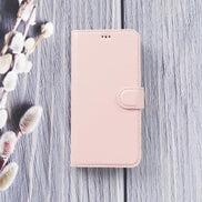 Magic iPhone 12 Serie Abnehmbare Echtleder-Wallet-Hülle - MW