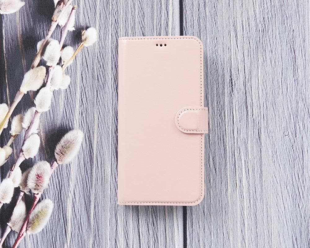 Magic iPhone 12 Serie Abnehmbare Echtleder-Wallet-Hülle - MW