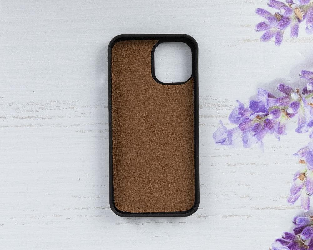 Magic iPhone 12 Serie Abnehmbare Echtleder-Wallet-Hülle - MW