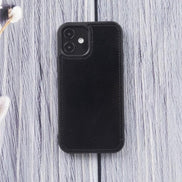 Magic iPhone 12 Serie Abnehmbare Echtleder-Wallet-Hülle - MW