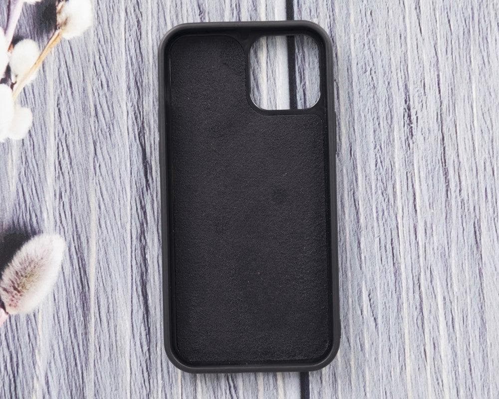 Magic iPhone 12 Serie Abnehmbare Echtleder-Wallet-Hülle - MW