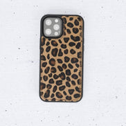 Magic iPhone 12 Serie Abnehmbare Echtleder-Wallet-Hülle - MW