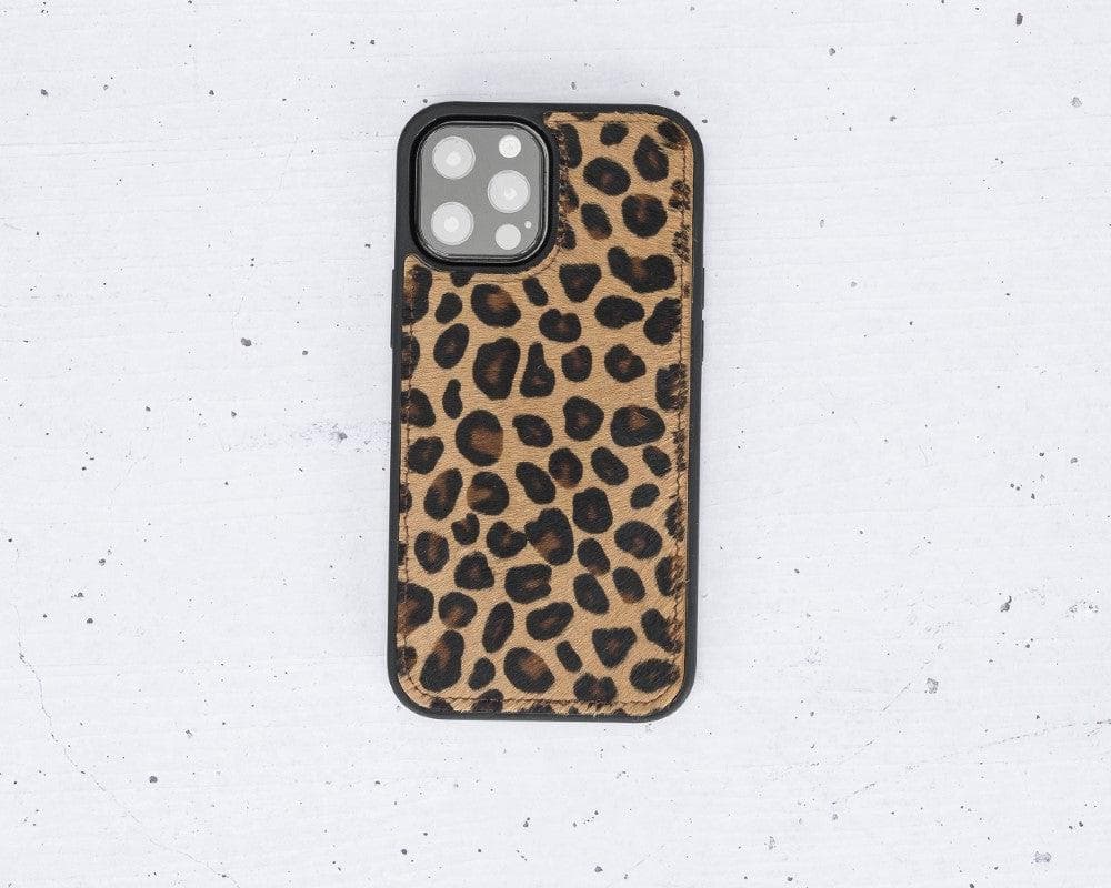 Magic iPhone 12 Serie Abnehmbare Echtleder-Wallet-Hülle - MW