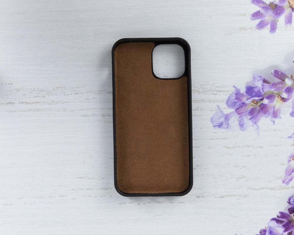 Magic iPhone 12 Serie Abnehmbare Echtleder-Wallet-Hülle - MW