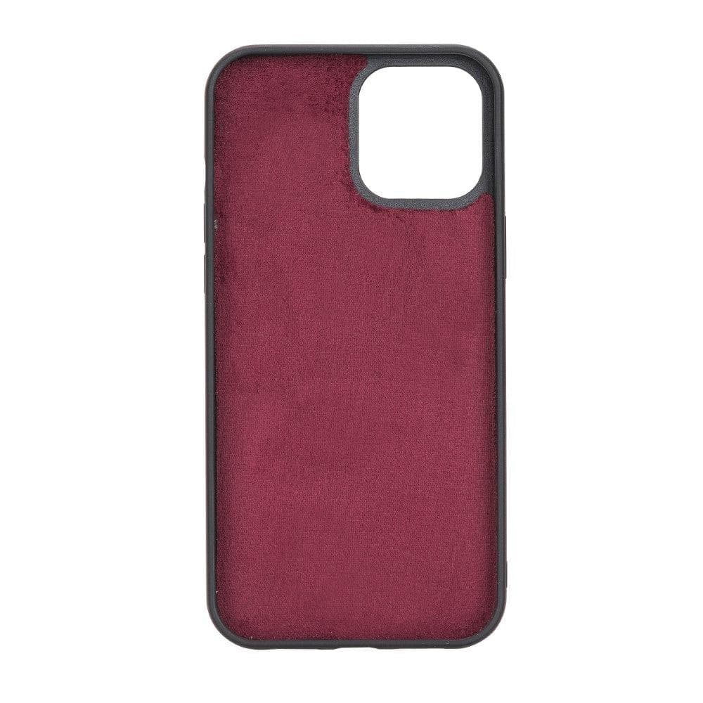 Magic iPhone 12 Serie Abnehmbare Echtleder-Wallet-Hülle - MW