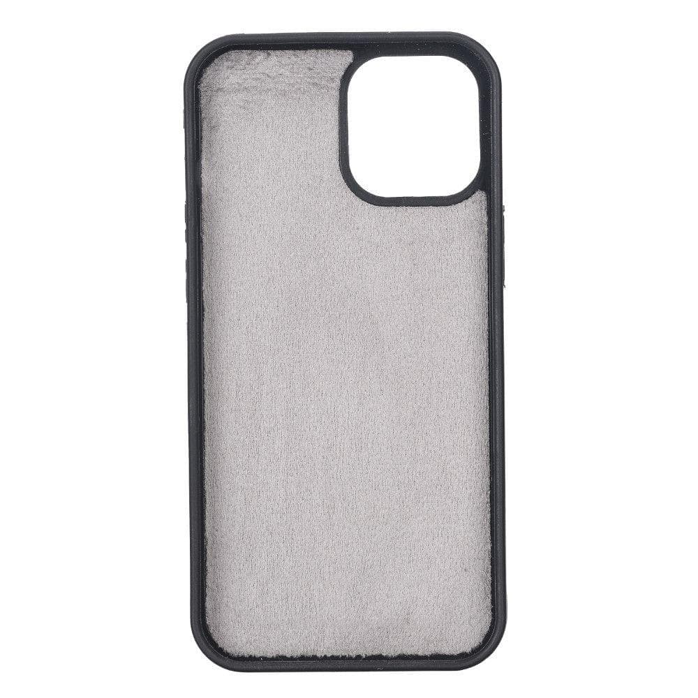 Magic iPhone 12 Serie Abnehmbare Echtleder-Wallet-Hülle - MW