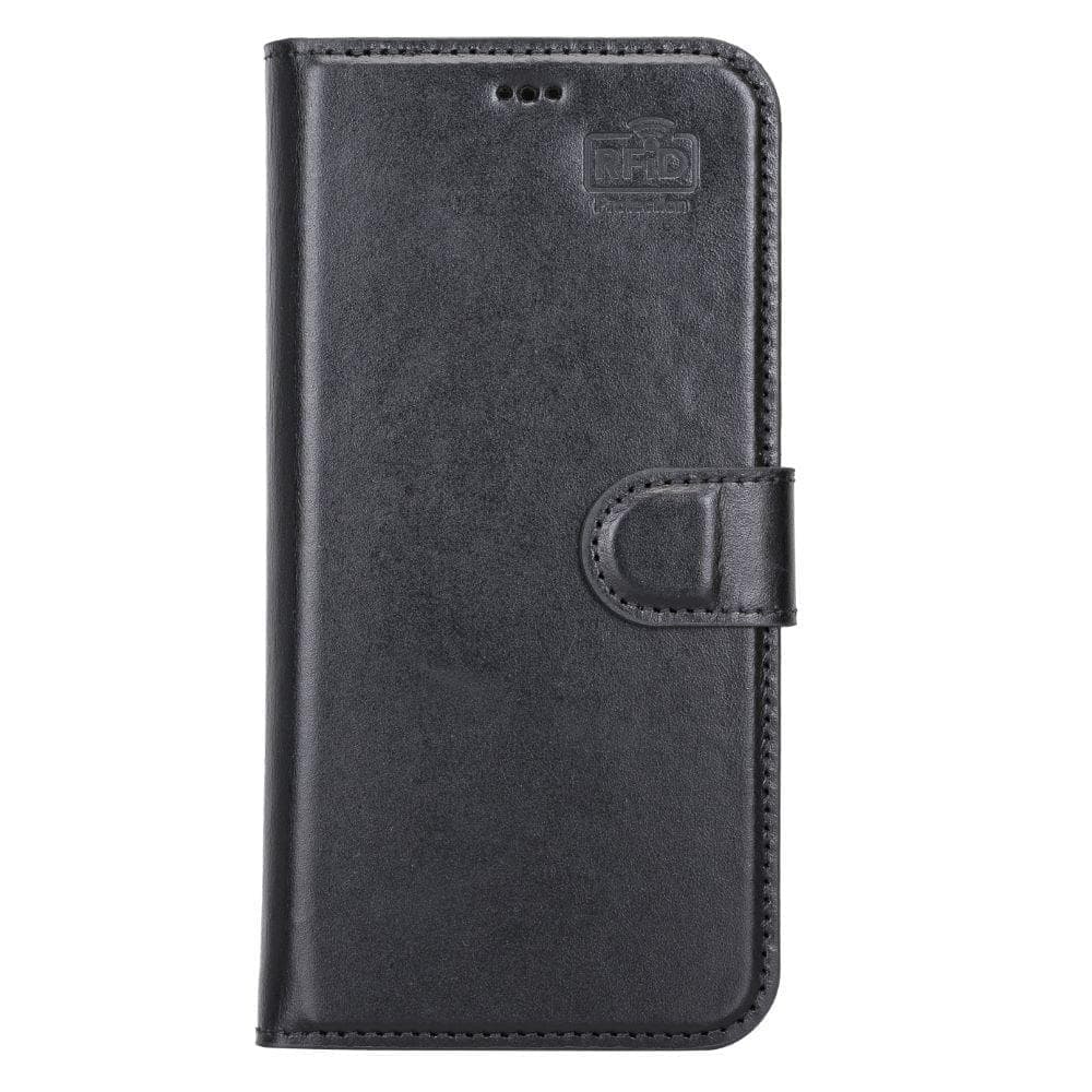 Magic iPhone 13 Serie Abnehmbare Echtleder-Wallet-Hülle - MW