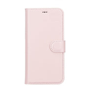 Magic iPhone 13 Series Detachable Genuine Leather Wallet Case - MW