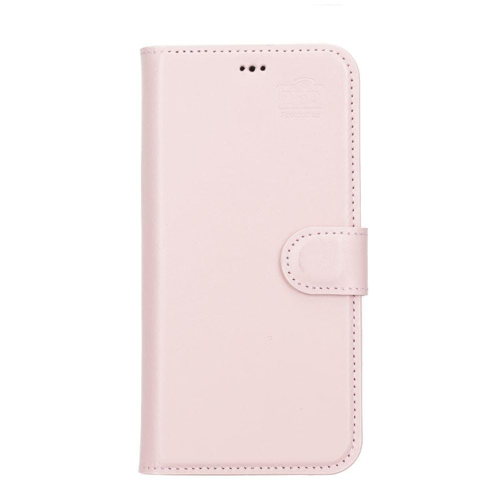 Magic iPhone 13 Serie Abnehmbare Echtleder-Wallet-Hülle - MW