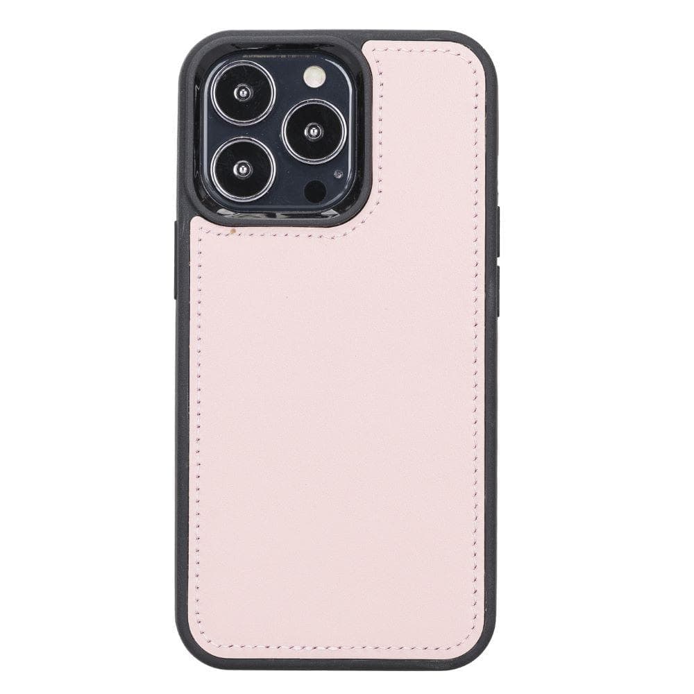 Magic iPhone 13 Serie Abnehmbare Echtleder-Wallet-Hülle - MW