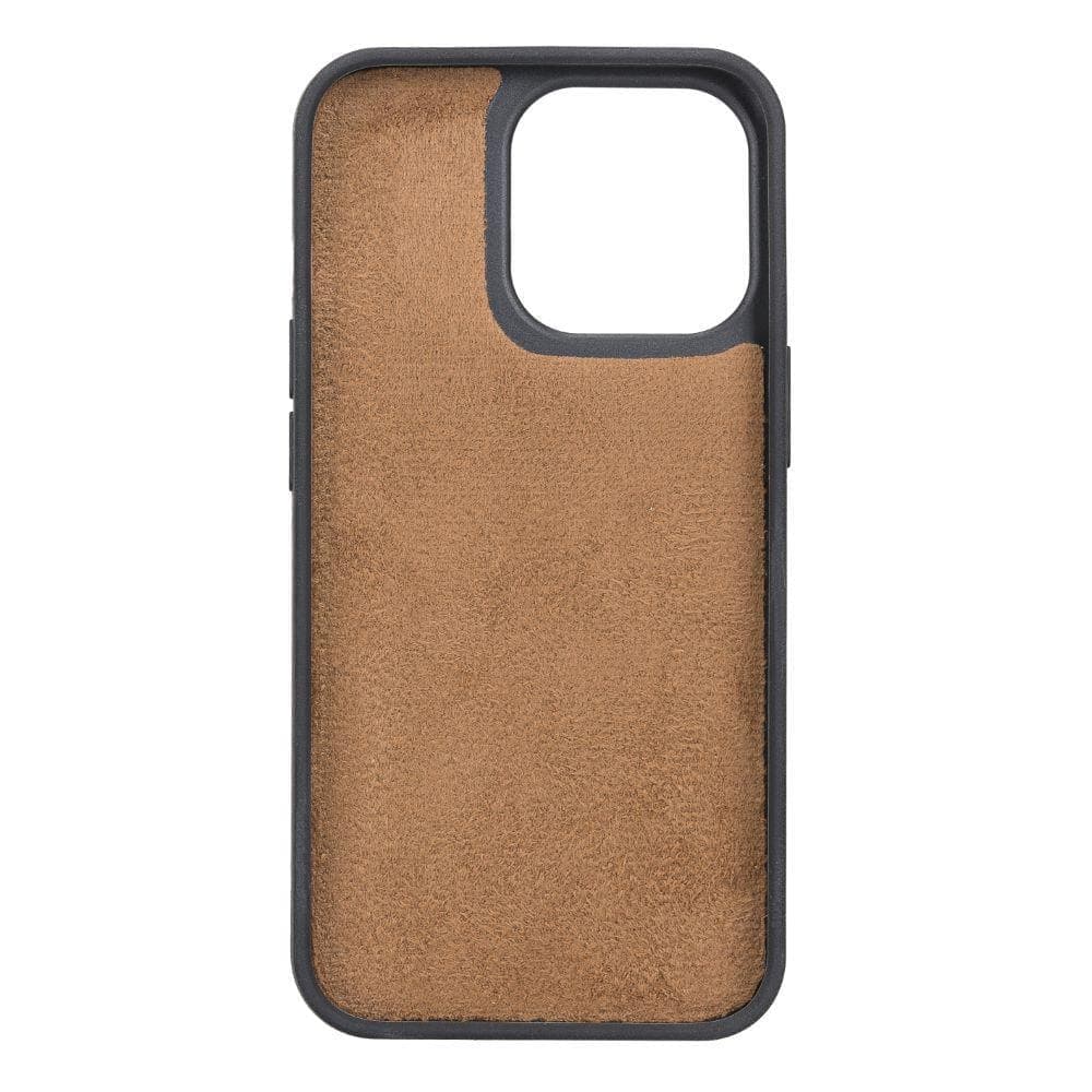 Magic iPhone 13 Serie Abnehmbare Echtleder-Wallet-Hülle - MW