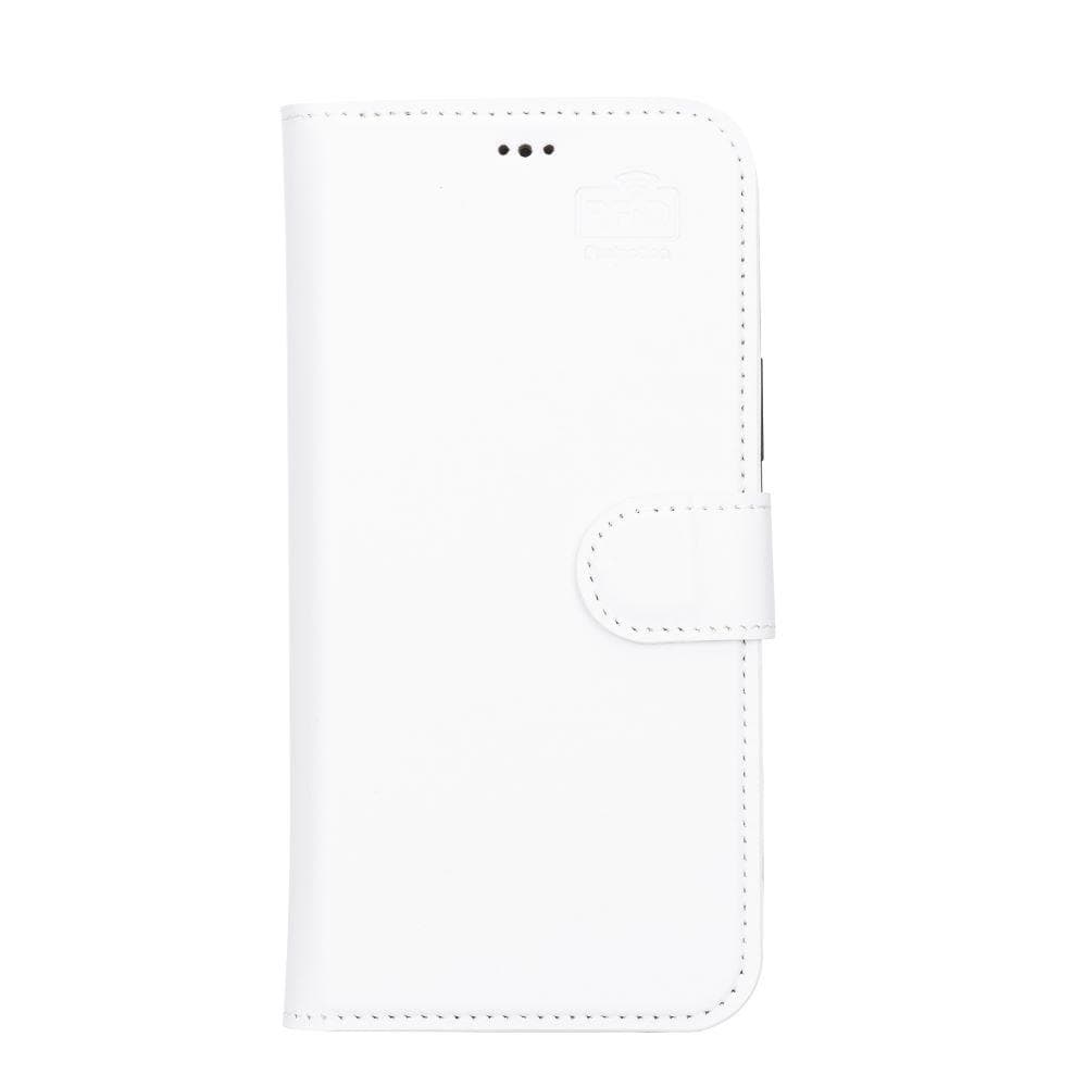 Magic iPhone 13 Serie Abnehmbare Echtleder-Wallet-Hülle - MW