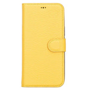 Magic iPhone 13 Series Detachable Genuine Leather Wallet Case - MW