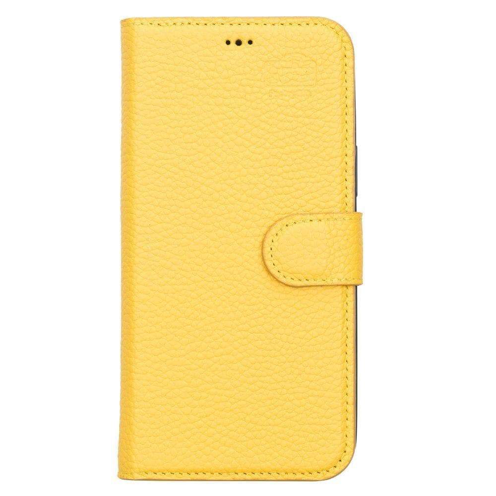 Magic iPhone 13 Serie Abnehmbare Echtleder-Wallet-Hülle - MW