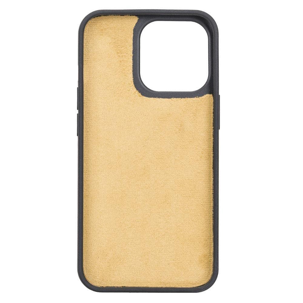 Magic iPhone 13 Serie Abnehmbare Echtleder-Wallet-Hülle - MW