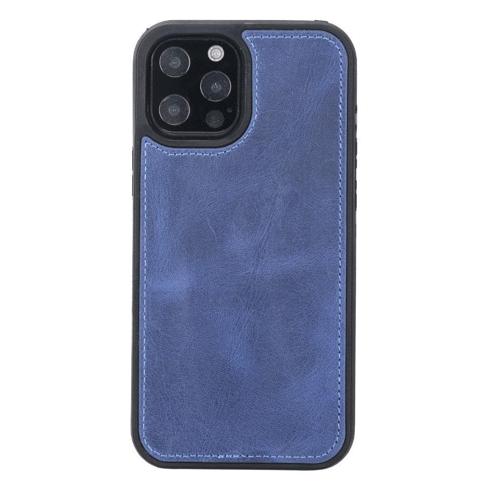 Magic iPhone 13 Serie Abnehmbare Echtleder-Wallet-Hülle - MW