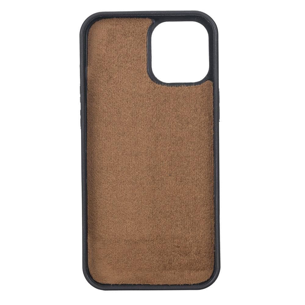 Magic iPhone 13 Serie Abnehmbare Echtleder-Wallet-Hülle - MW
