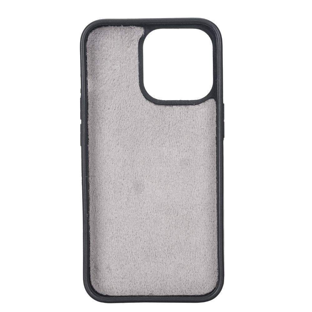 Magic iPhone 13 Serie Abnehmbare Echtleder-Wallet-Hülle - MW