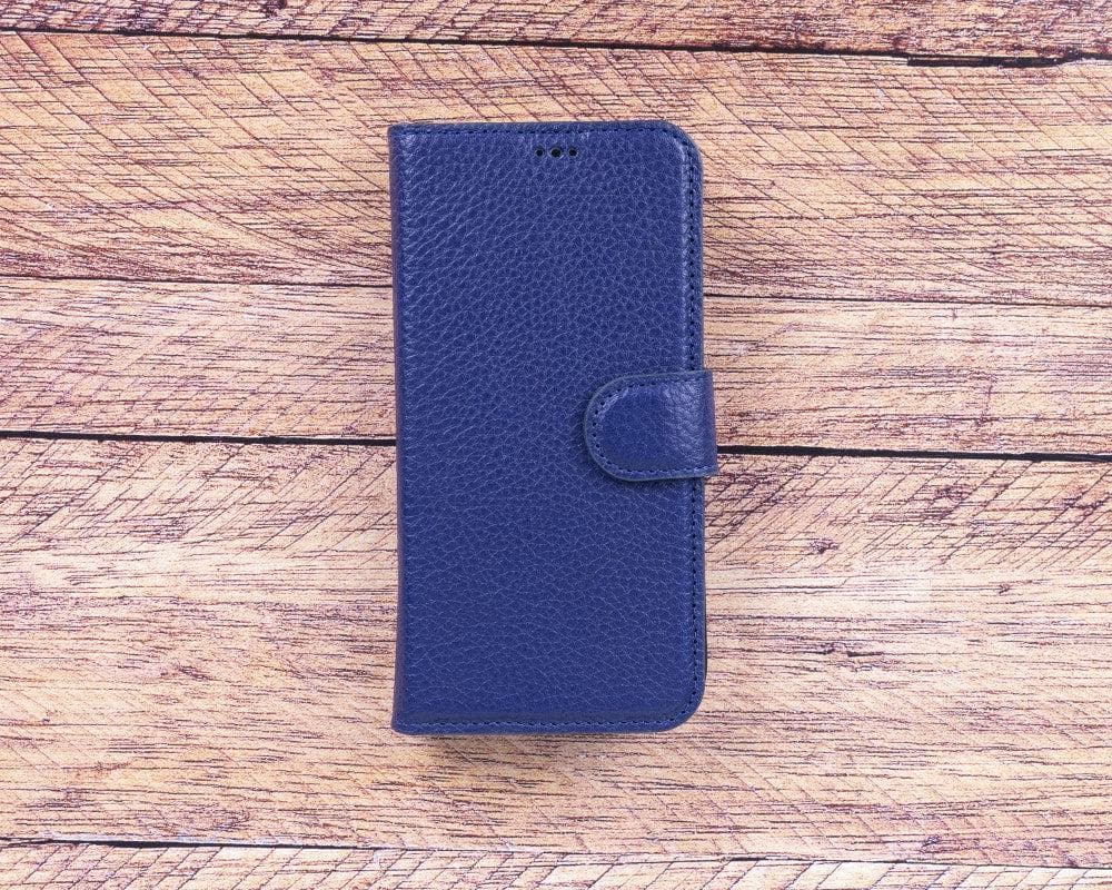 Magic iPhone 13 Serie Abnehmbare Echtleder-Wallet-Hülle - MW