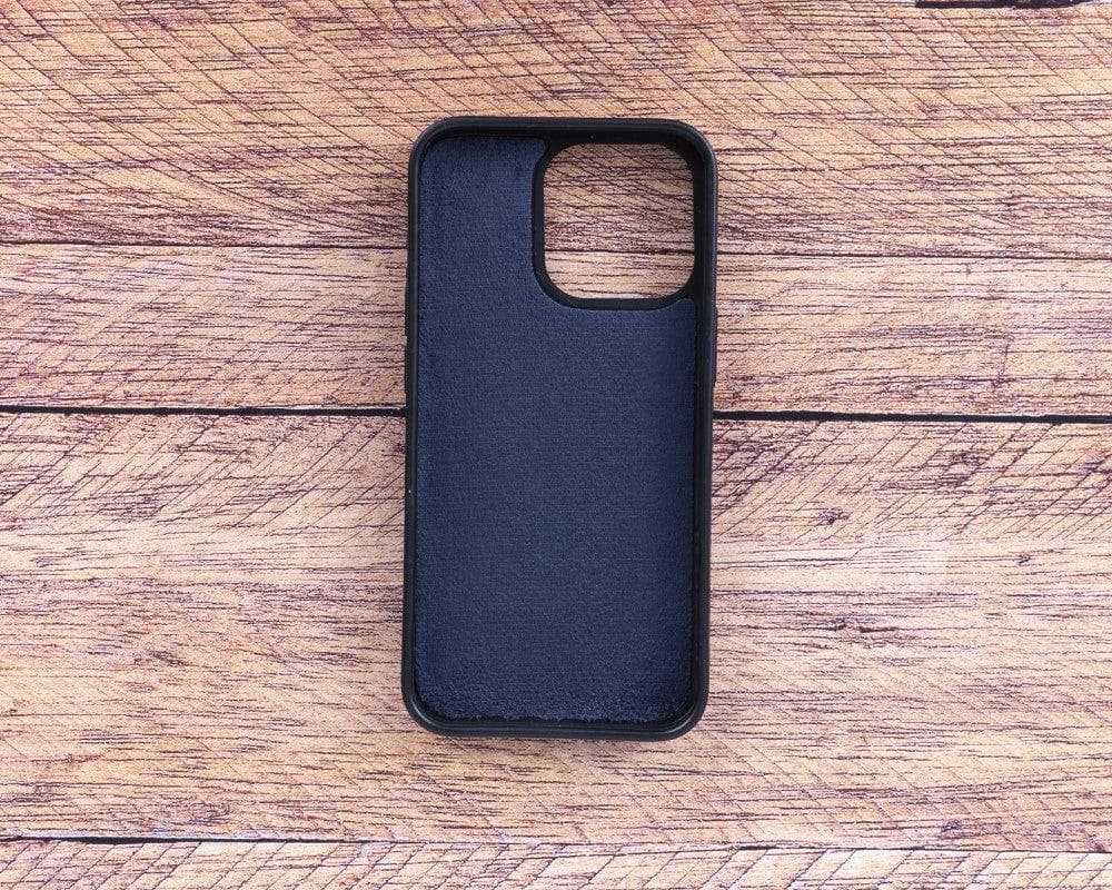 Magic iPhone 13 Serie Abnehmbare Echtleder-Wallet-Hülle - MW