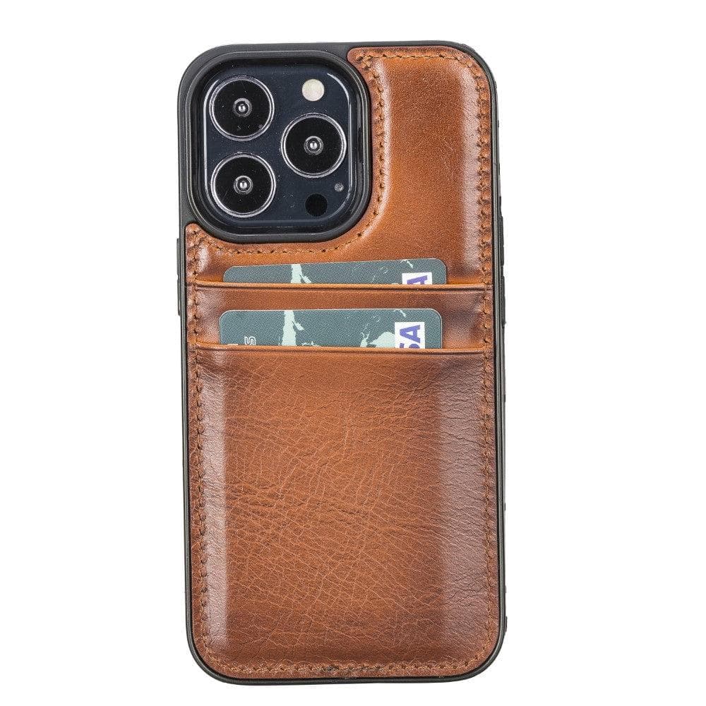 Flex Cover Kartenhalter iPhone 13 Serie Echtleder-Rückseite / FXC CCP