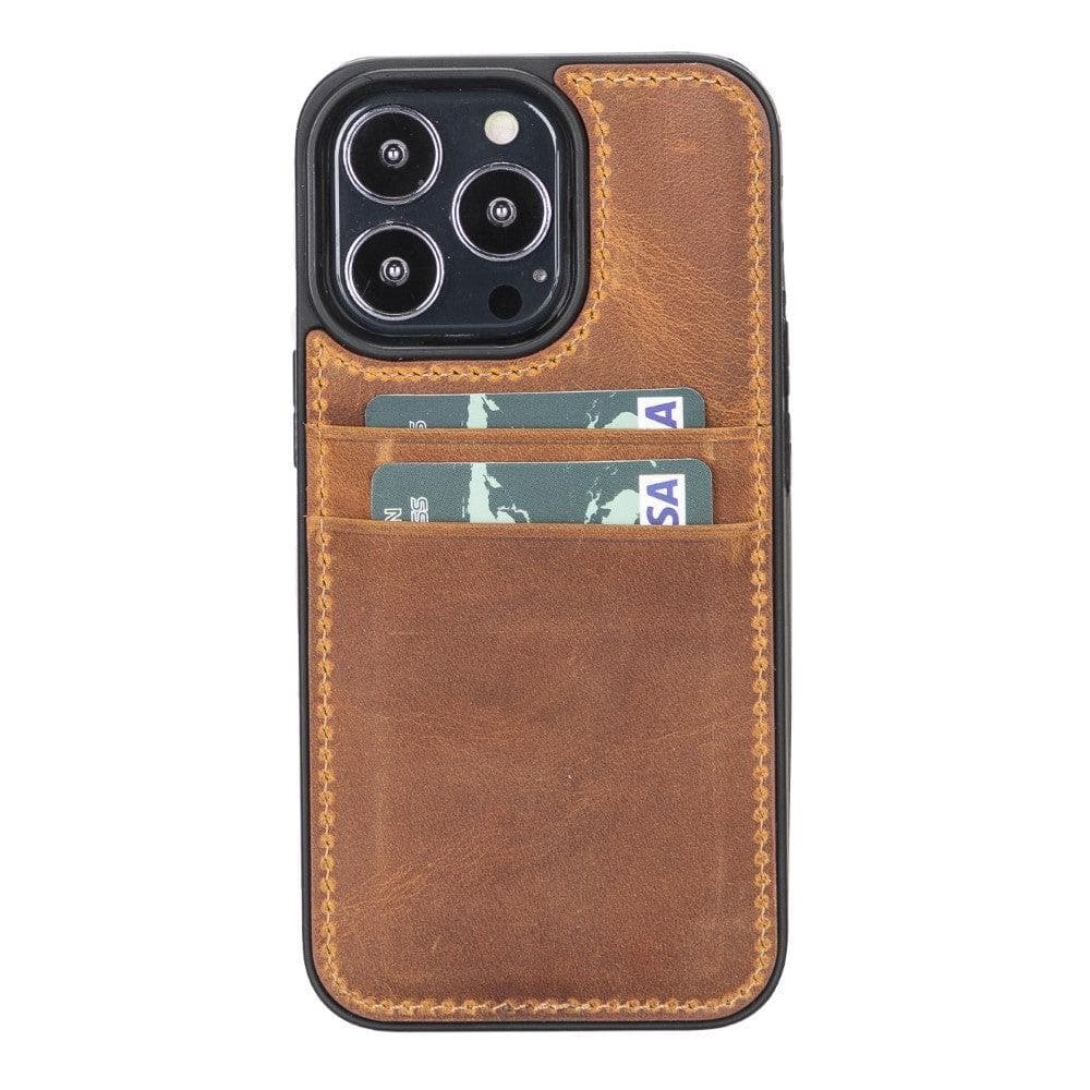 Flex Cover Kartenhalter iPhone 13 Serie Echtleder-Rückseite / FXC CCP