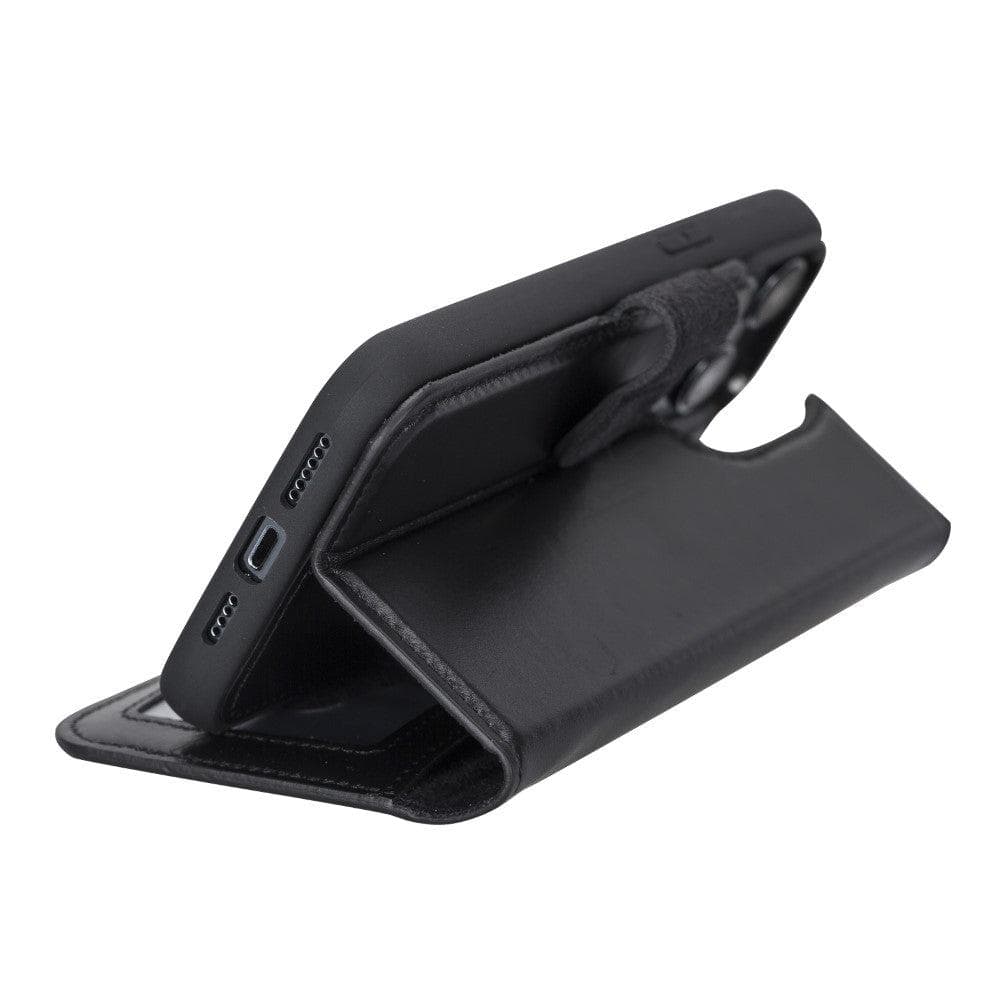 Magic iPhone 14 Serie Abnehmbare Echtlederhülle / MW