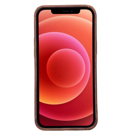 Rock Cover iPhone 12 Serie Echtlederhülle / RC