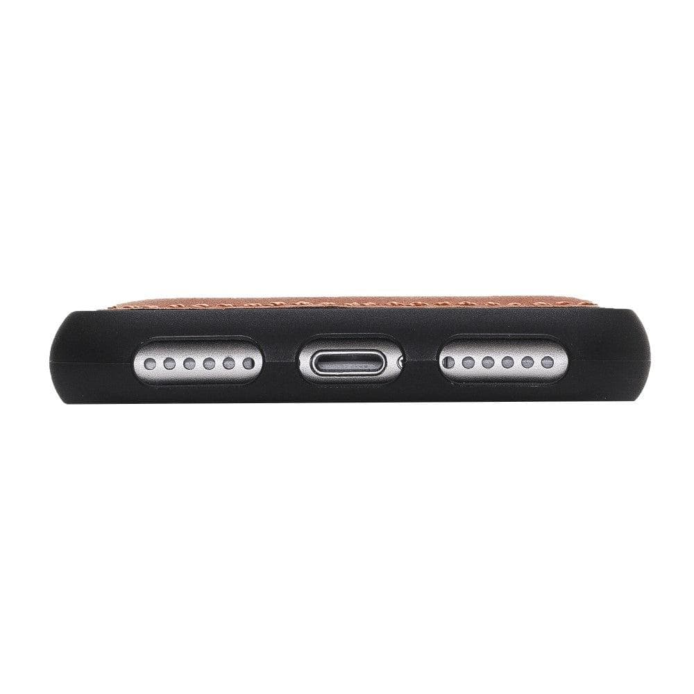 Flex Cover iPhone 7/8/SE2/SE3 Serie Echtleder-Rückseite / FXC