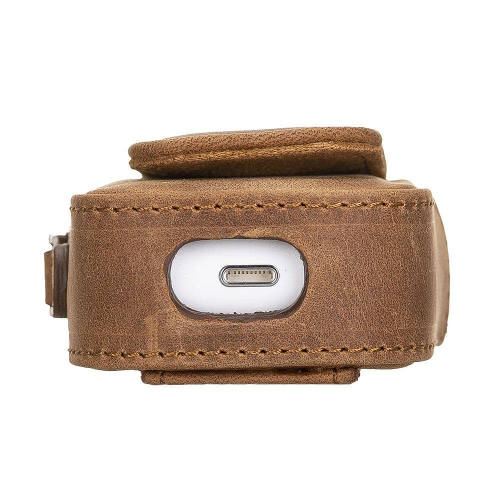 Jojo AirPods-Hülle aus echtem Leder (1. und 2. Generation)