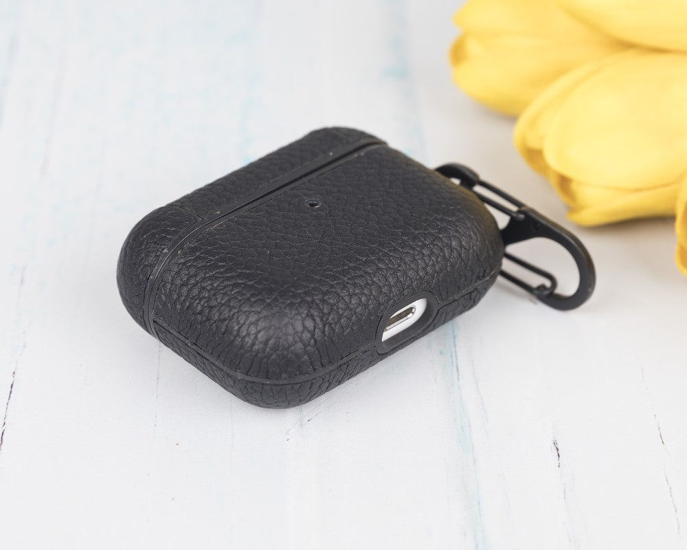 Juni AirPods Pro 2. und 1. Generation Echtlederhülle