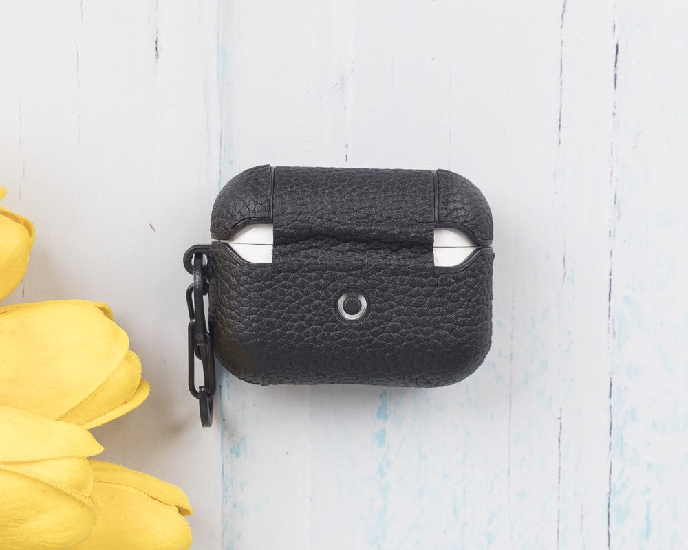 Juni AirPods Pro 2. und 1. Generation Echtlederhülle