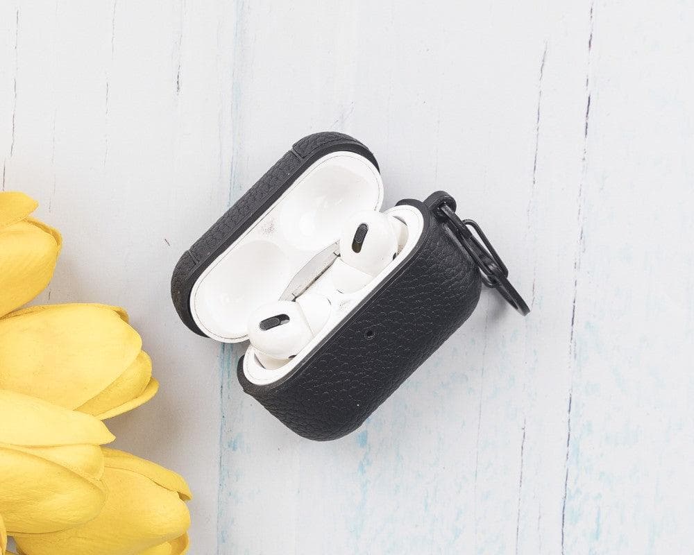 Juni AirPods Pro 2. und 1. Generation Echtlederhülle
