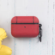 Juni AirPods Pro 2. und 1. Generation Echtlederhülle