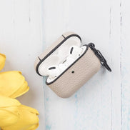 Juni AirPods Pro 2. und 1. Generation Echtlederhülle