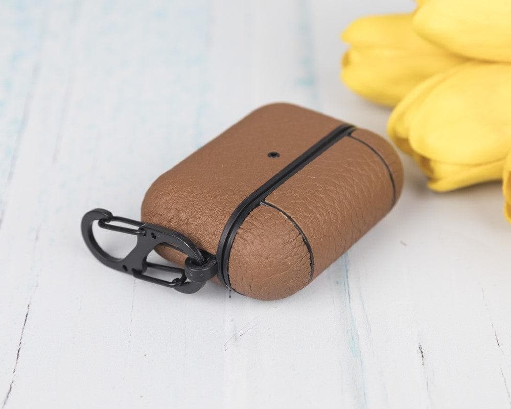 Juni AirPods Pro 2. und 1. Generation Echtlederhülle