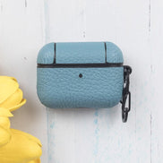 Juni AirPods Pro 2. und 1. Generation Echtlederhülle