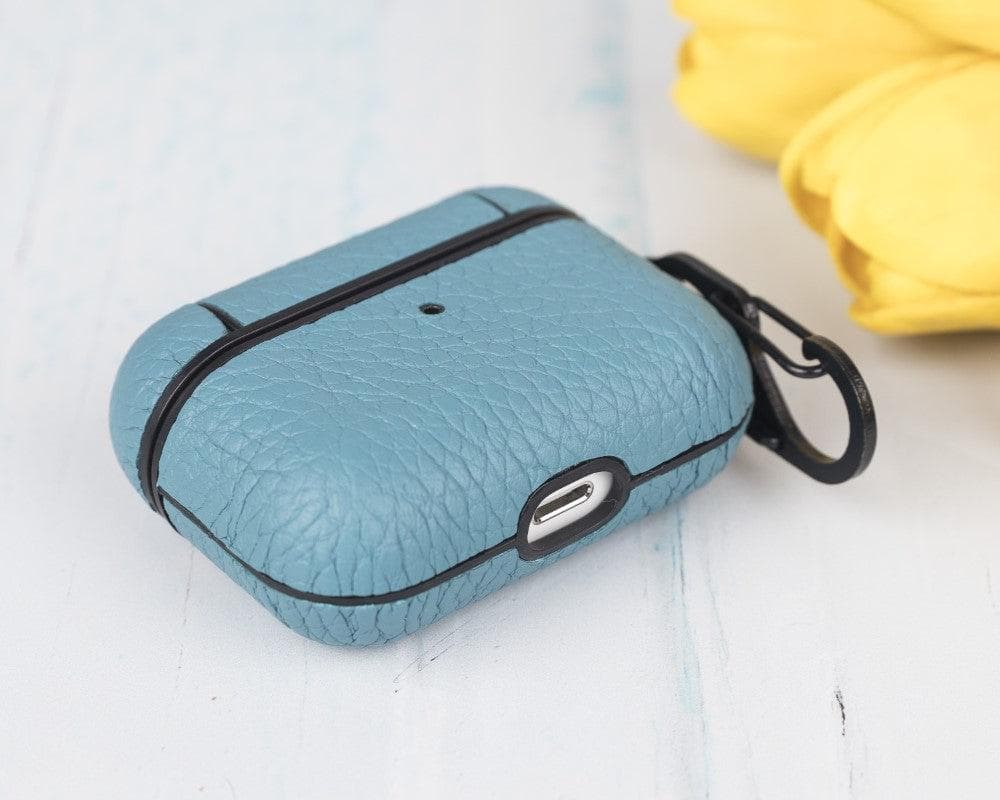 Juni AirPods Pro 2. und 1. Generation Echtlederhülle