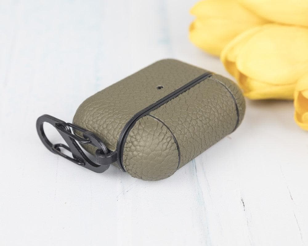 Juni AirPods Pro 2. und 1. Generation Echtlederhülle