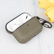 Juni AirPods Pro 2. und 1. Generation Echtlederhülle