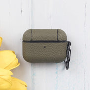 Juni AirPods Pro 2. und 1. Generation Echtlederhülle