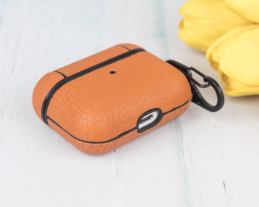 Juni AirPods Pro 2. und 1. Generation Echtlederhülle
