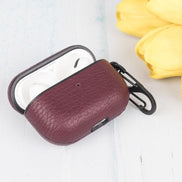 Juni AirPods Pro 2. und 1. Generation Echtlederhülle