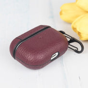 Juni AirPods Pro 2. und 1. Generation Echtlederhülle