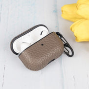 Juni AirPods Pro 2. und 1. Generation Echtlederhülle