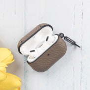 Juni AirPods Pro 2. und 1. Generation Echtlederhülle