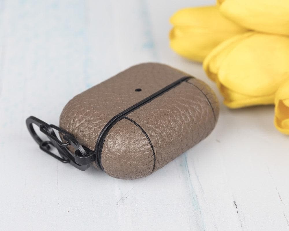 Juni AirPods Pro 2. und 1. Generation Echtlederhülle