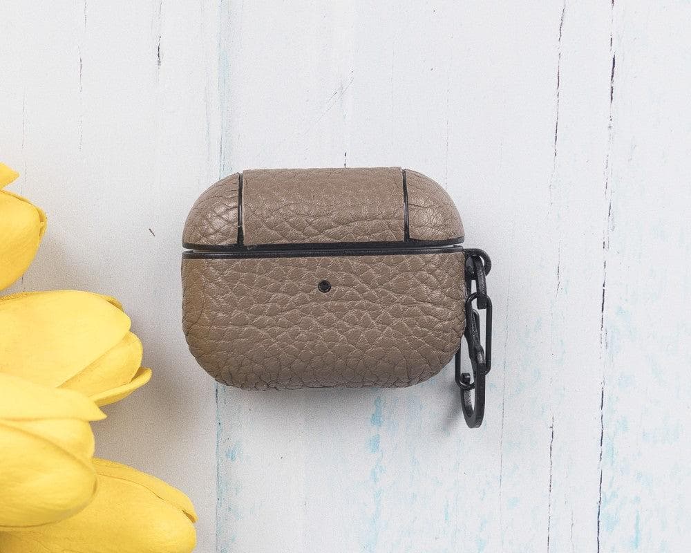 Juni AirPods Pro 2. und 1. Generation Echtlederhülle