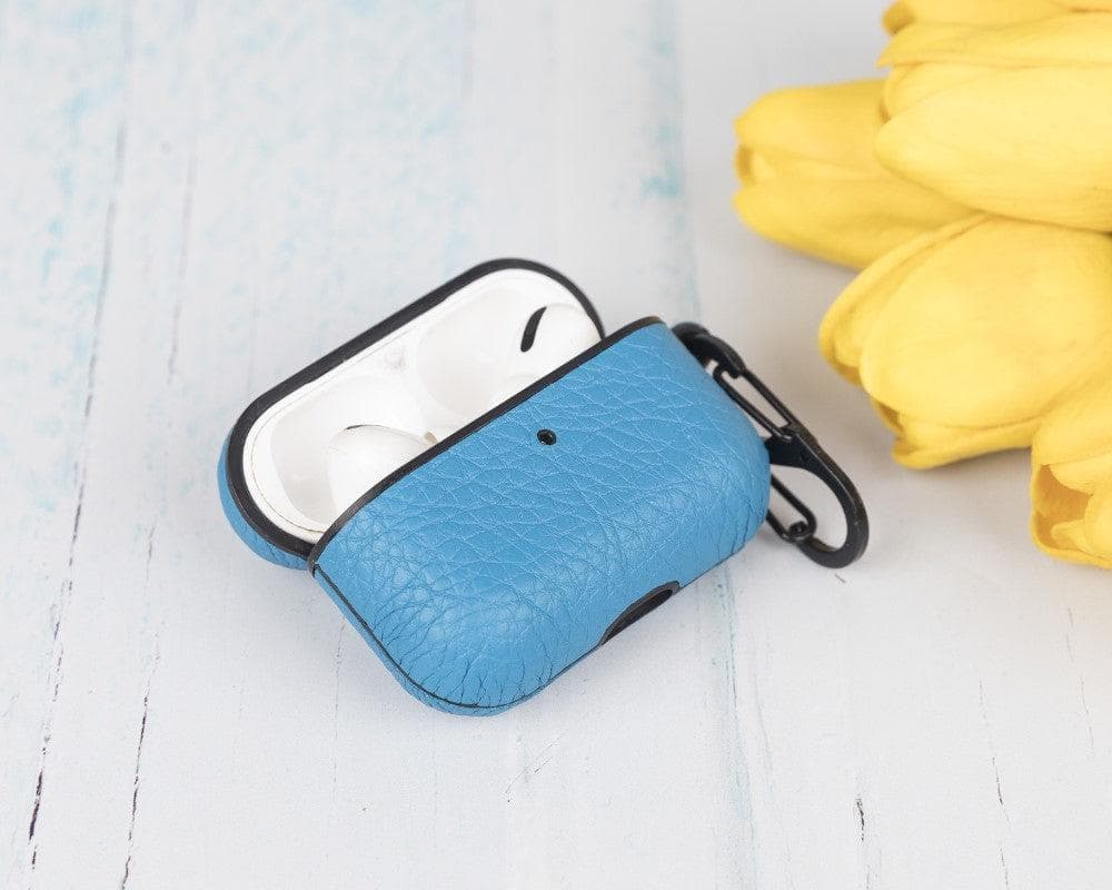 Juni AirPods Pro 2. und 1. Generation Echtlederhülle